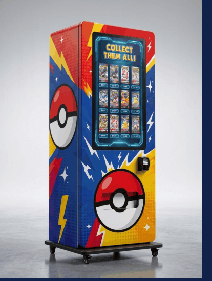 The Medium Poke Pack Exchange vending machine